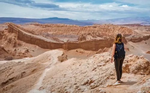 O impressionante Valle de la Luna no Deserto do Atacama (Chile)